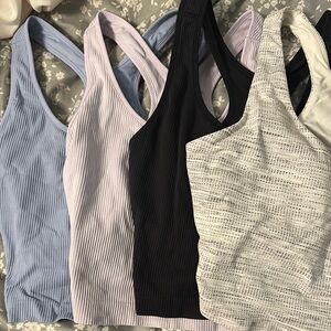 Women's Ribbed Tank Tops